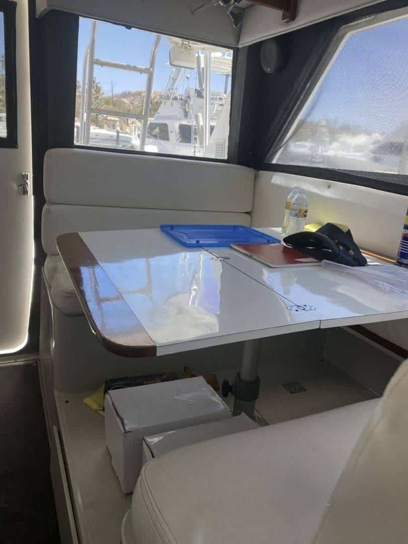 Cockpit and rigging on YNOKT 38ft in San José del Cabo