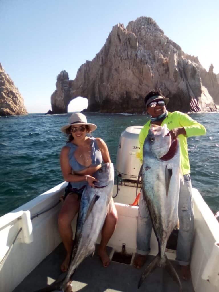 Roosterfish on light tackle Cabo