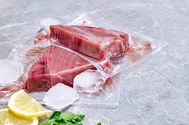 Labeled and vacuum-sealed fish fillets prepared for export from Cabo San Lucas