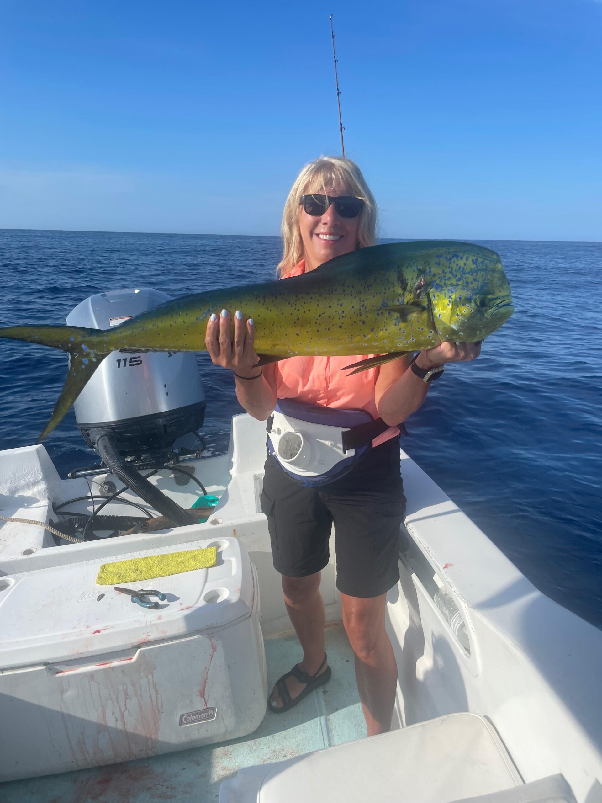 Dorado catch near Punta Gorda with Daliken Sportfishing