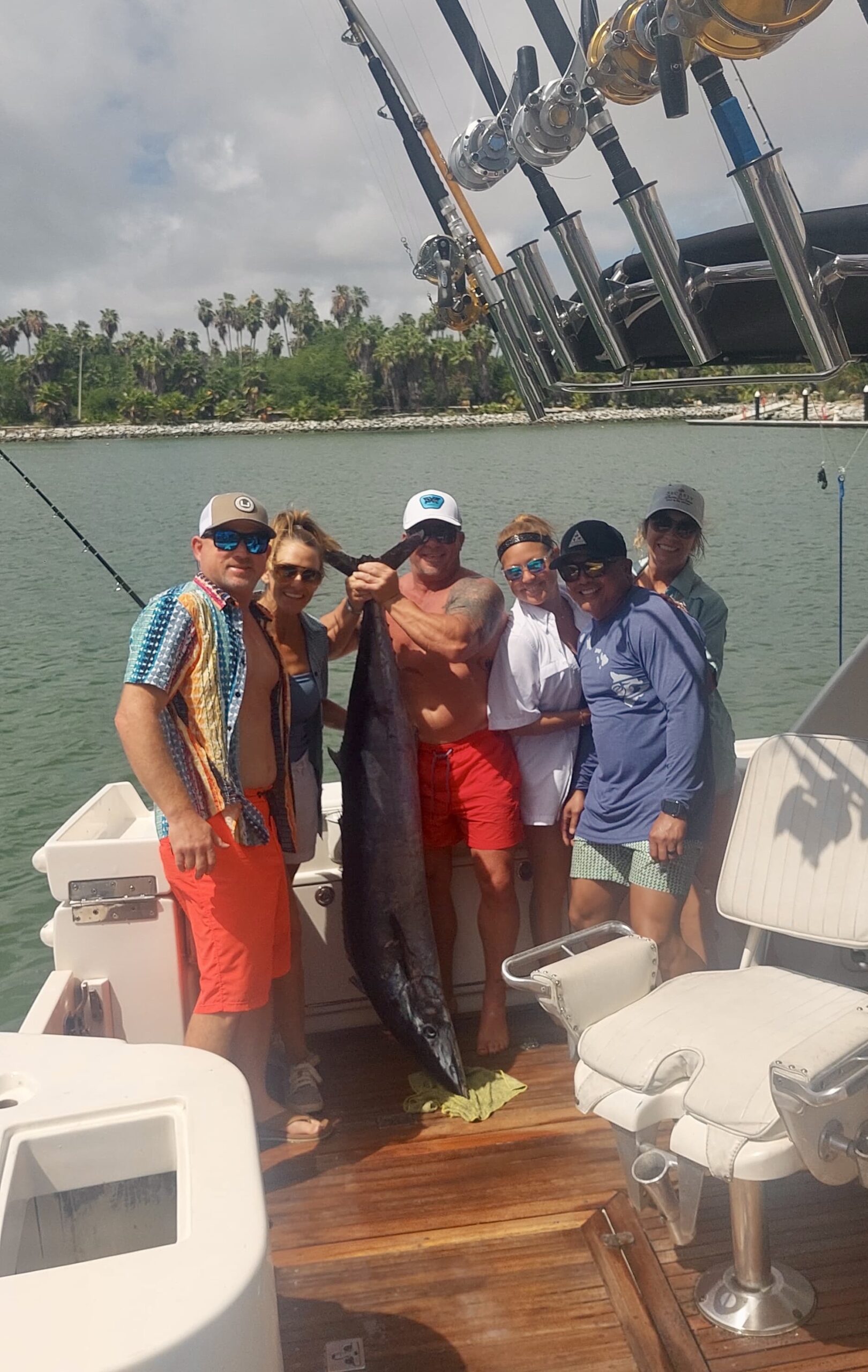 Clients with Wahoo caught in San José del Cabo