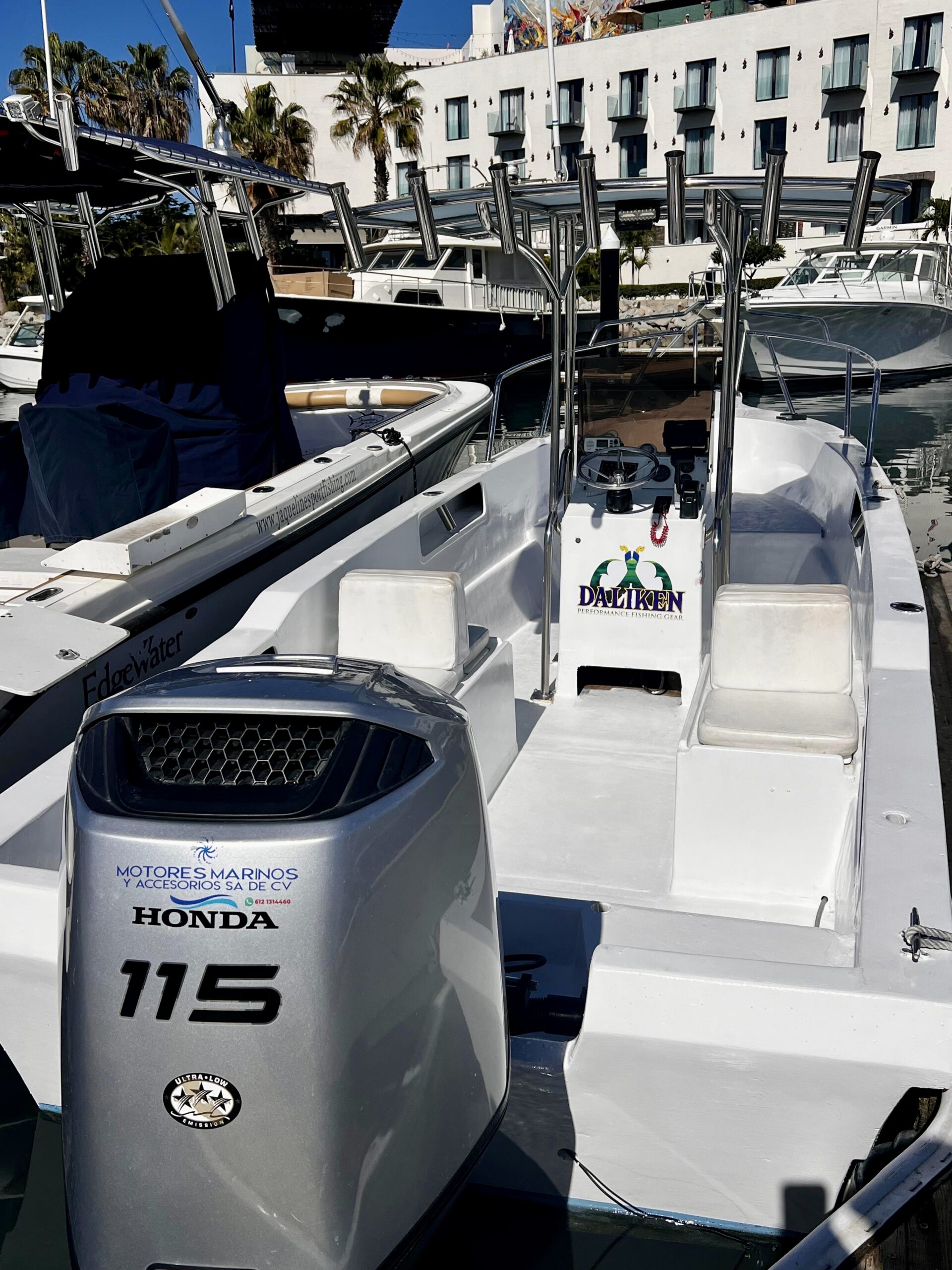 26ft Super Panga charter boat in San José del Cabo – Daliken Sportfishing