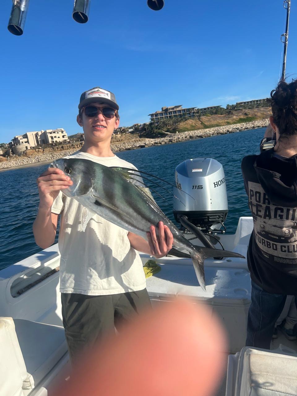 Daliken – client photo celebrating a great catch