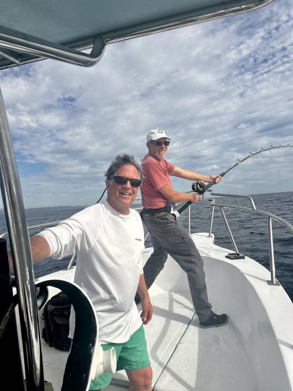 Trophy roosterfish caught panga fishing in San José del Cabo with Daliken Sportfishing local captains