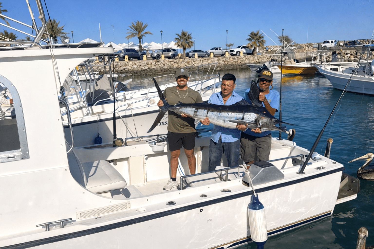 Catch of the day private fishing charter Daliken Sportfishing San José del Cabo
