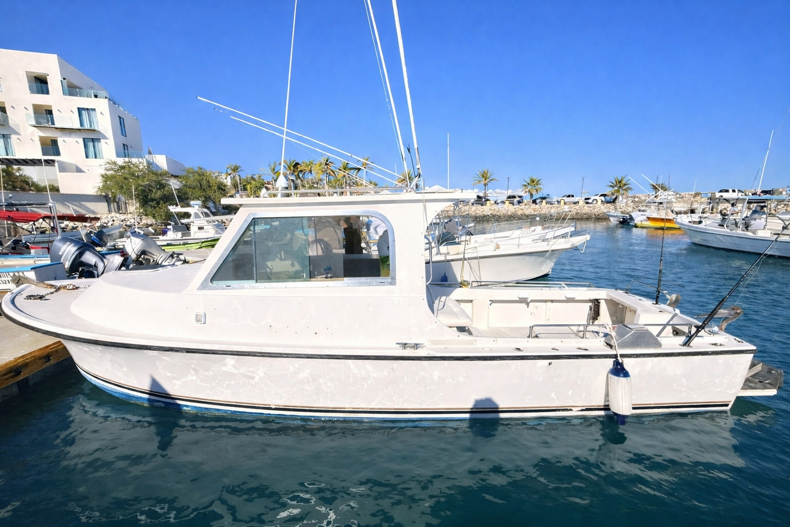 Habanero 28ft spacious offshore charter San José del Cabo