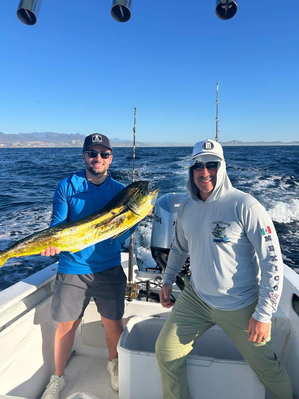 Big bull dorado caught in Los Cabos charter