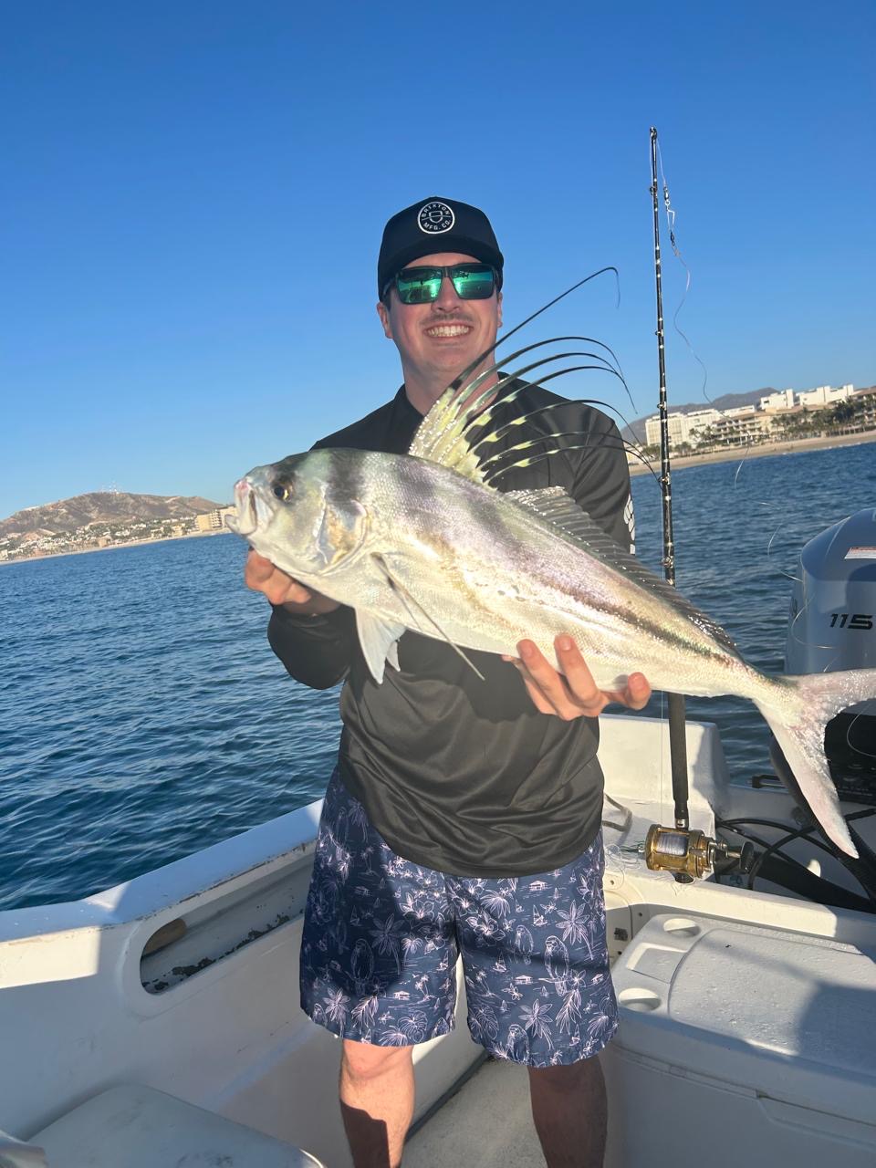 Fly fishing trip from Puerto Los Cabos Marina with Daliken Sportfishing crew in San José del Cabo