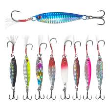 Vertical jigs and flat-fall lures for yellowtail in Baja