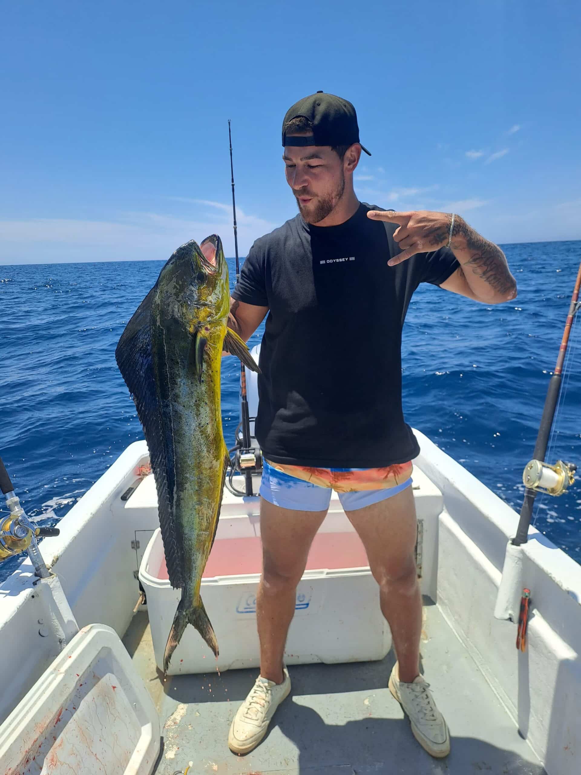 Dorado mahi mahi caught in Los Cabos fishing charter