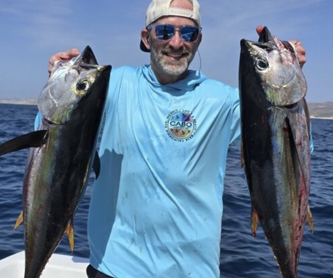 Yellowfin tuna caught at Gordo Banks San Jose del Cabo
